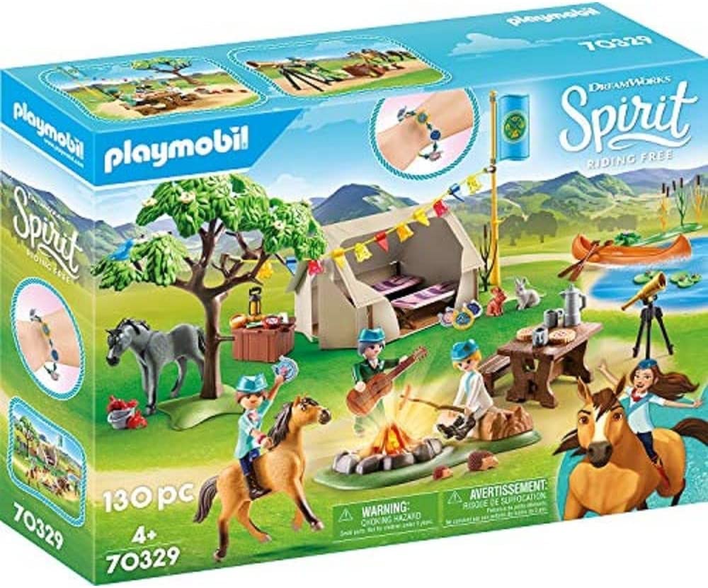 playmobil camp Playmobil Spirit Riding Free Summer Campground