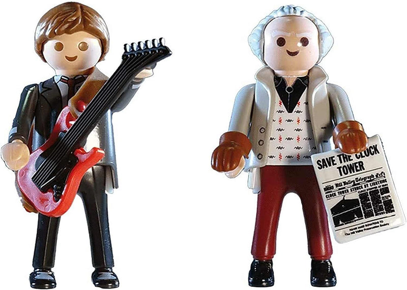 Playmobil Back to the Future Marty Mcfly and Dr. Emmet Brown