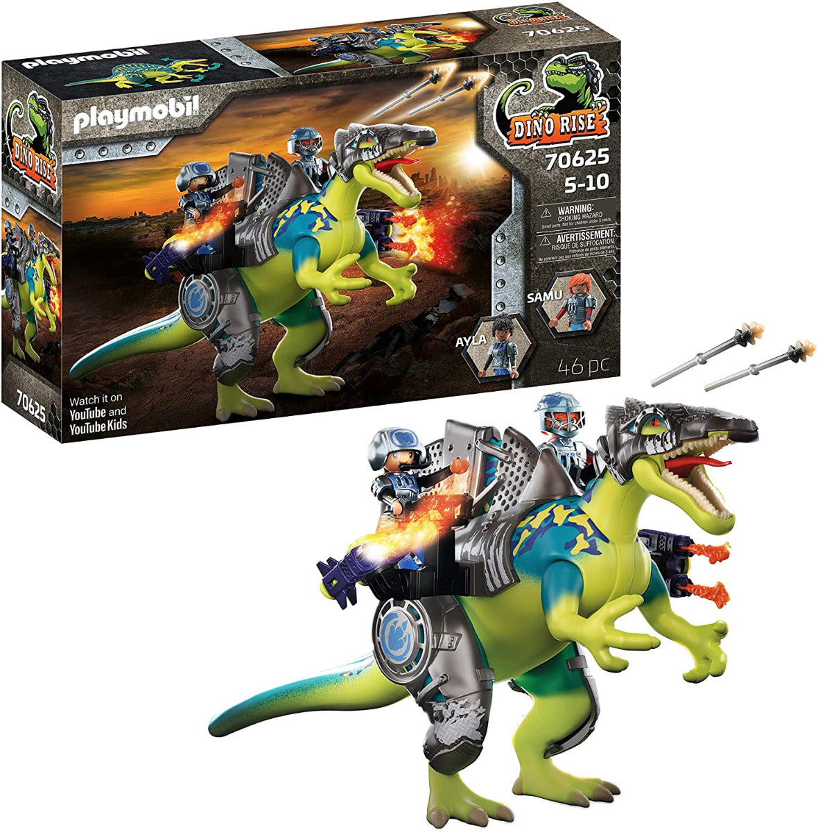 Playmobil Spinosaurus: Double Defense Power