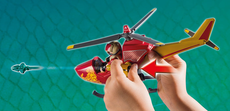 Playmobil Adventure Copter with Pterodactyl