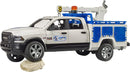 Bruder RAM 2500 Service Truck with Beacon Light