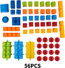 Edushape Train Building Block Set - 52 pieces