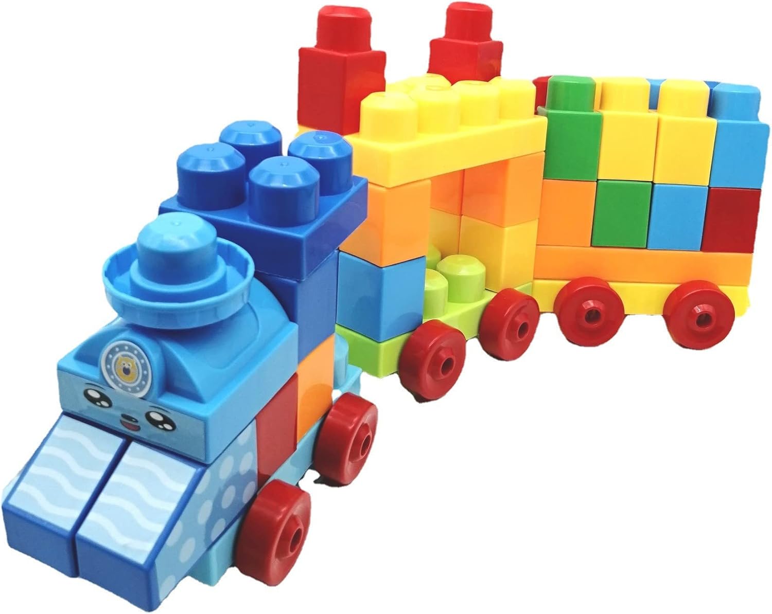 Edushape Train Building Block Set - 52 pieces