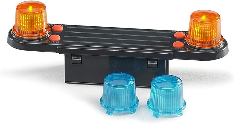 Module Son Et Lumière Bruder Pour Camions – 4 Fonctions (moteur, Police, Pompiers, Ordures) – Avec Piles