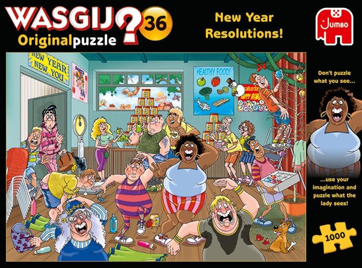 Jumbo Wasgij Original 36: New Year Resolutions