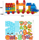 Edushape Train Building Block Set - 52 pieces