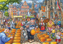 Jumbo Puzzles Wasgij Original 38: Market Meltdown - 1,000 Piece Jigsaw Puzzle