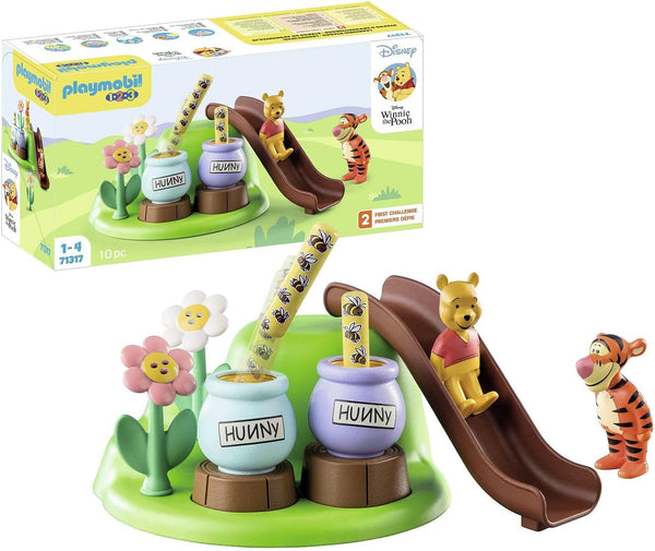 Playmobil 1.2.3 Disney: Winnie's & Tigger's Bee Garden