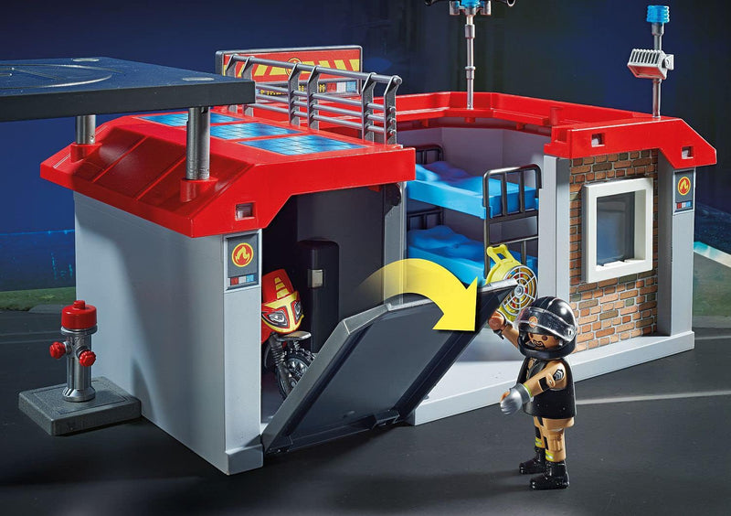 Playmobil Take Along Fire Station