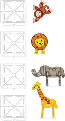 MAGNA-TILES Safari Animals - 25 Piece Set