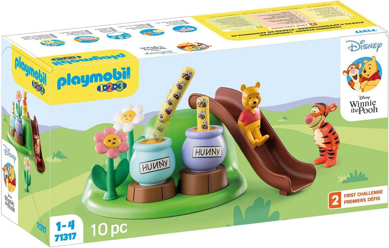 Playmobil 1.2.3 Disney: Winnie's & Tigger's Bee Garden