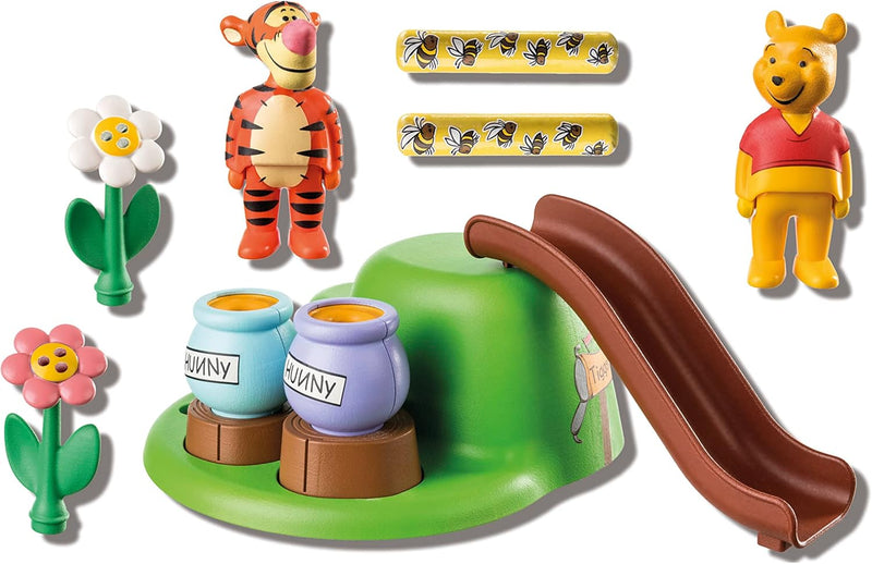 Playmobil 1.2.3 Disney: Winnie's & Tigger's Bee Garden