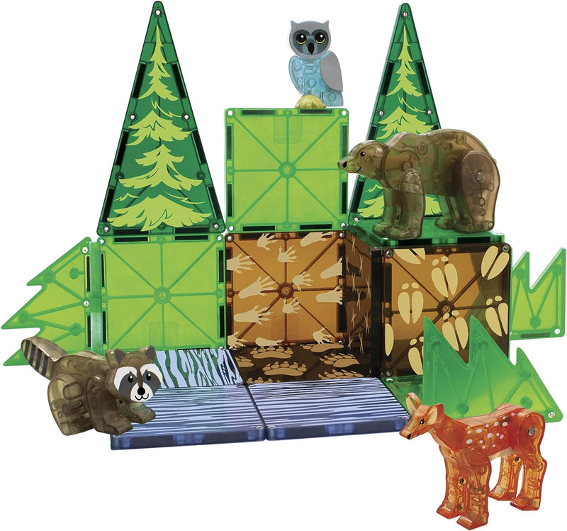 MAGNA-TILES Forest Animals - 25 Piece Set