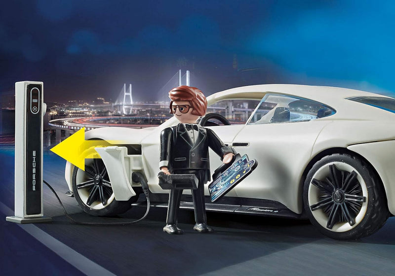 Playmobil The Movie Rex Dasher's Porsche Mission E