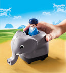 Playmobil 1.2.3 Animal Train - Ages 18 Months and Up