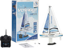 Playsteam Voyager 280 Motor-Power RC Sailboat - 17.5 in, Blue