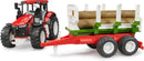 Bruder ROADMAX Tractor with Trailer and 3 Logs
