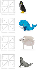 MAGNA-TILES Artic Animals Magnetic Construction Set - 25 Piece