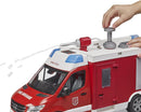 Bruder MB Sprinter Fire Rescue with Water Pump & L/S Module