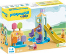 Playmobil 1.2.3: Adventure Tower with Ice Cream Booth - Ages 18 Months and Up