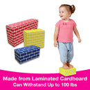 Edushape Cardboard Baby Blocks for Toddlers - 36 Pieces