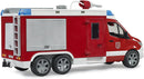 Bruder MB Sprinter Fire Rescue with Water Pump & L/S Module