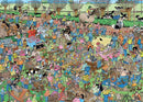Jumbo Puzzles The Dutch Craft Market - 1,000 Piece Jigsaw Puzzle