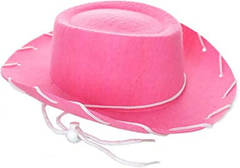 Hayes Children's Felt Cowboy Hat - Pink