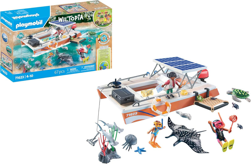 Playmobil Wiltopia Coral Reef Examination
