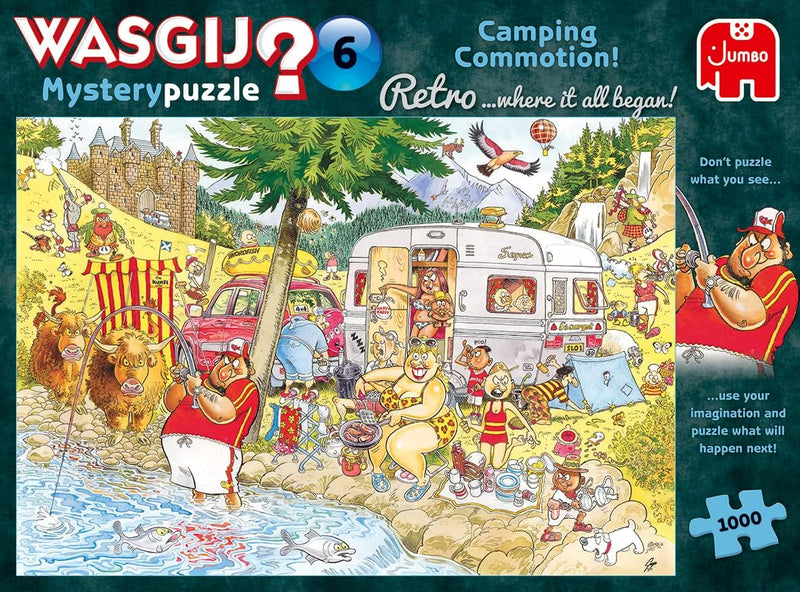 Jumbo Wasgij Retro Mystery 6: Camping Commotion