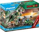 Playmobil Dinos T-Rex Attack with Raptor and Quad