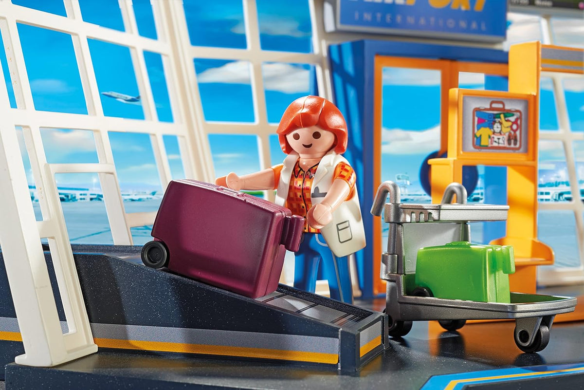 Barrière Jaune Playmobil Pour Tour De Contrôle Aéroport - Pièce 5338/71153 - Occasion