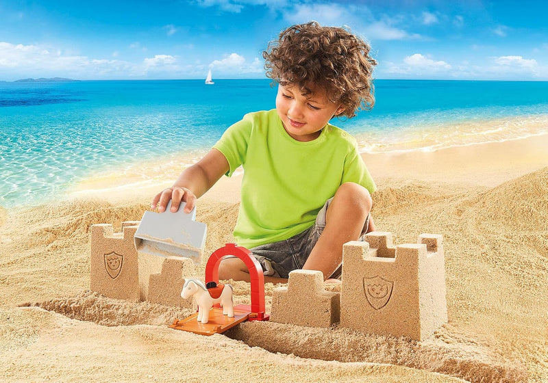 Playmobil 1.2.3 Knight's Castle Sand Bucket