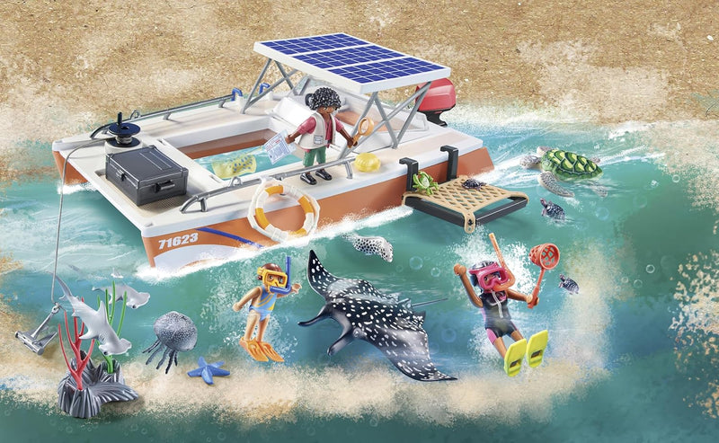 Playmobil Wiltopia Coral Reef Examination