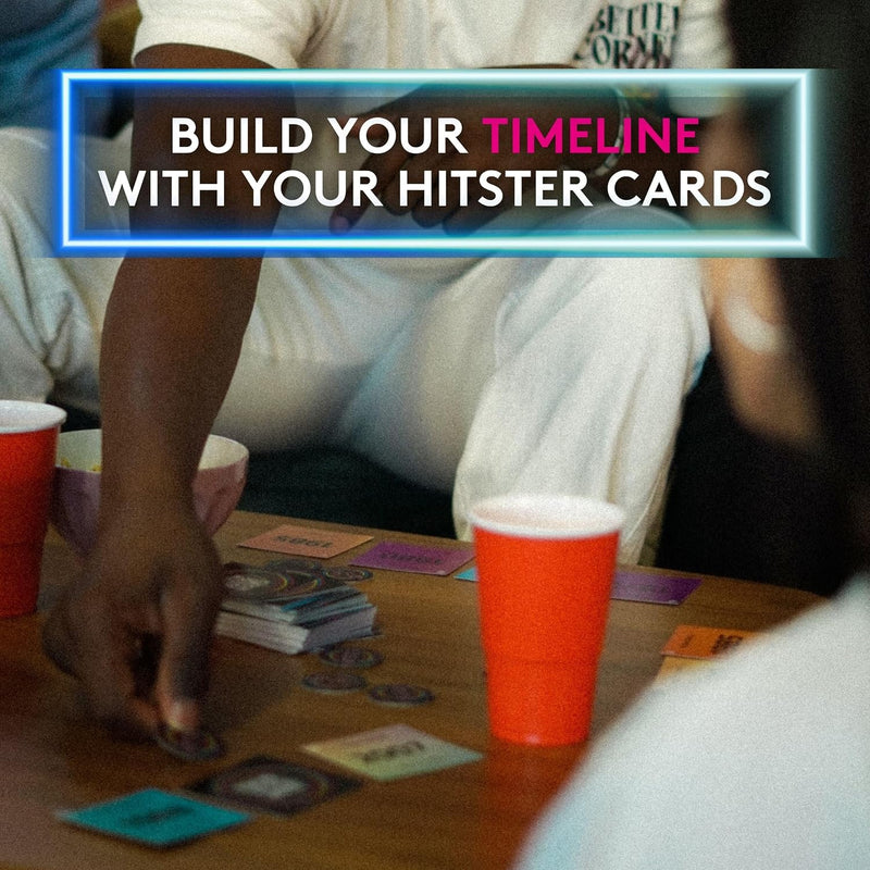Jumbo Hitster – Guilty Pleasures, Fun Music Quiz Family Card Game (US Edition)