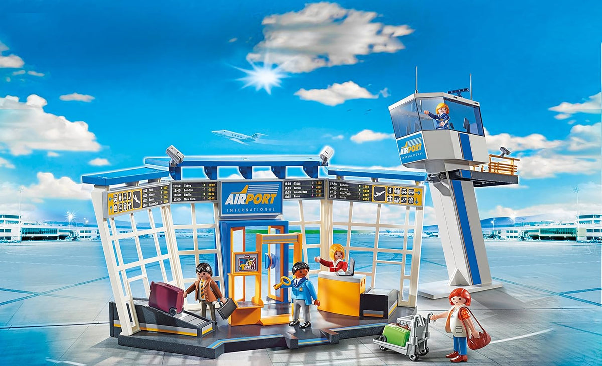 Playmobil Gare - Poste De Contrôle & Infos Quai 4382 (pièces Manquantes) - Occasion, Univers Playmobil