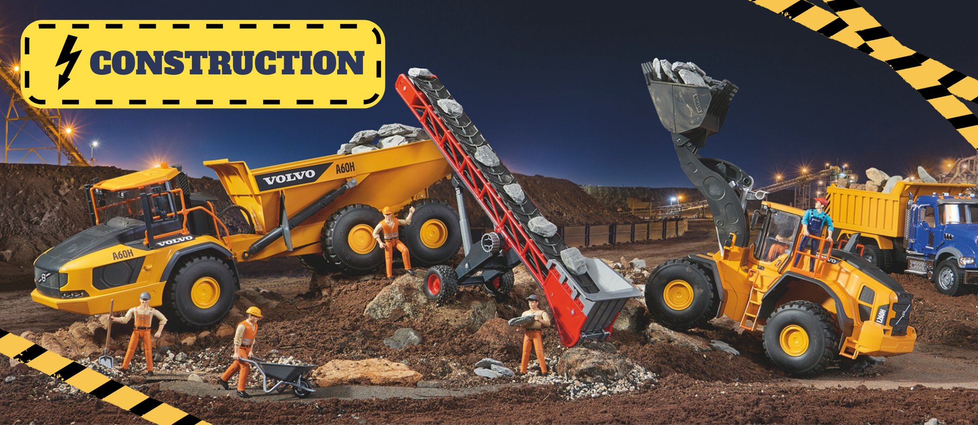 Bruder Construction Toy Trucks