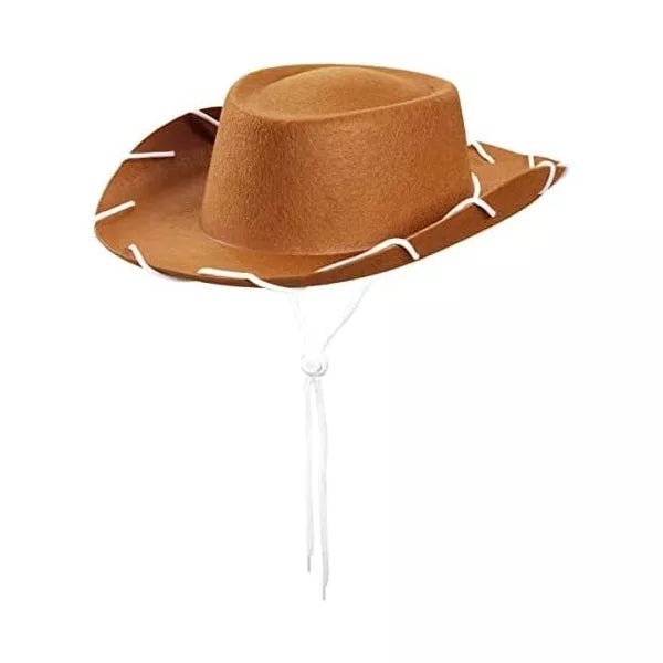 Hayes Children's Felt Cowboy Hat - Brown