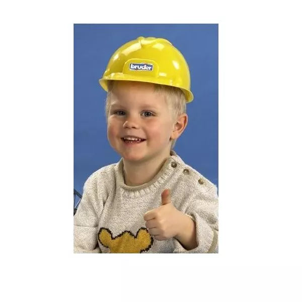 Bruder Construction Worker Hard Hat - Yellow