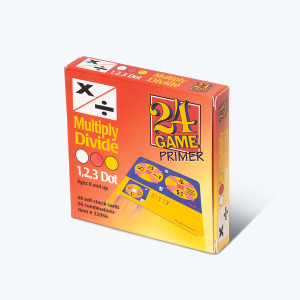24 Game Multiply and Divide Math Card Game - 48 Card Pack