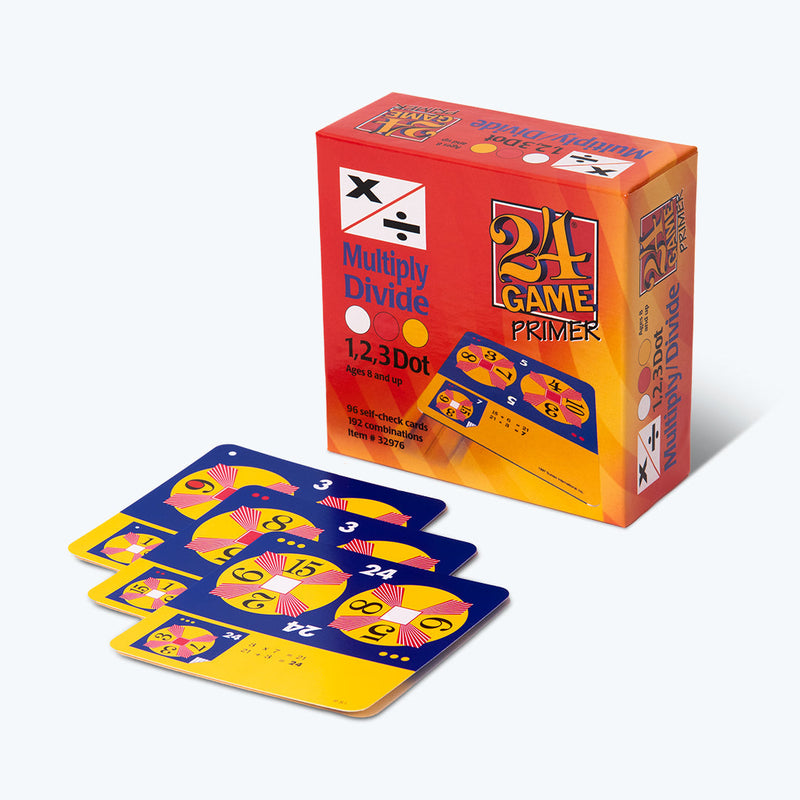24 Game Multiply and Divide Math Card Game - 96 Card Pack