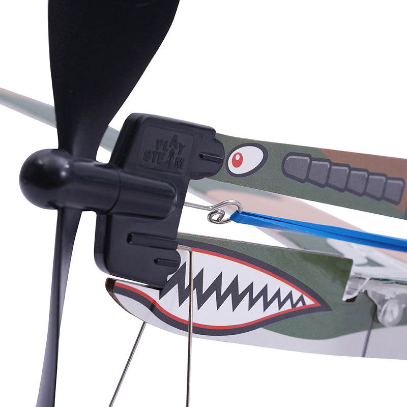 Playsteam Rubber Band Airplane Science - P-40 Warhawk