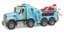 Bruder MACK Granite Recovery and Towing Truck with Light & Sound Module
