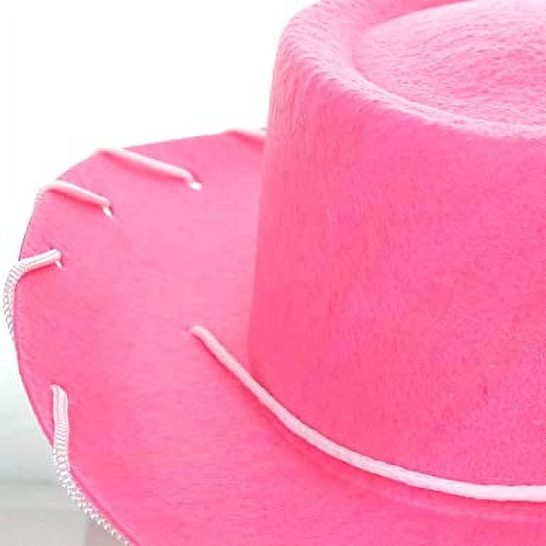 Hayes Children's Felt Cowboy Hat - Pink