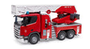 Bruder SCANIA Super 560R Fire Engine with Water Pump and L&S Module