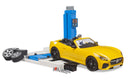 Bruder bworld Car Service Center with Bruder Roadster