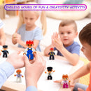 InPrimeTime PicassoTiles and Magna-Tiles compatible Magnetic Magnetic Men - 6pc