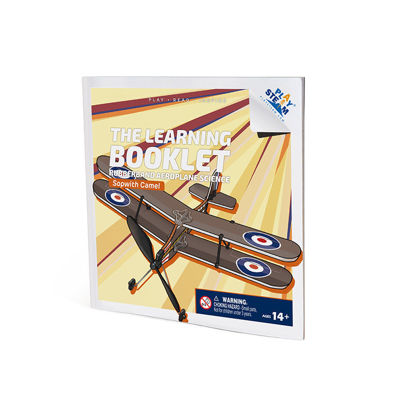 Playsteam Rubber Band Airplane Science - Sopwith Camel