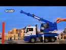 Bruder Man TGS Crane Truck W Light and Sound