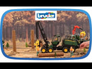 Bruder John Deere Harvester 1270 G with Logs